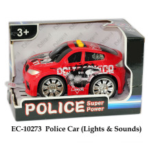 Polizei Auto Lichter &amp; Sound